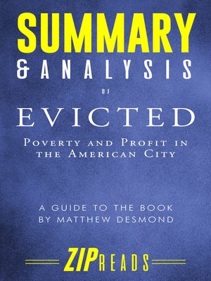 cover image of Summary & Analysis of Evicted